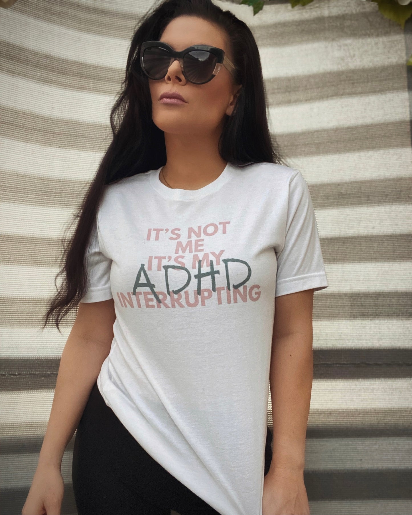 Short sleeve T-shirt ADHD Interrupting