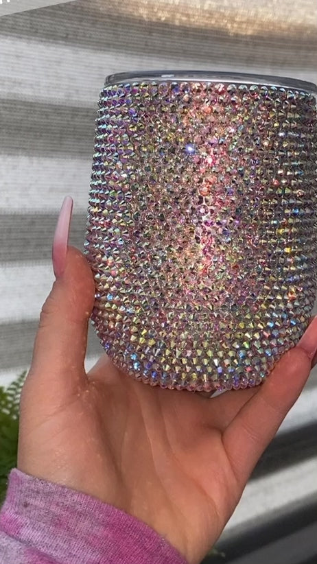 Full bling wine tumbler